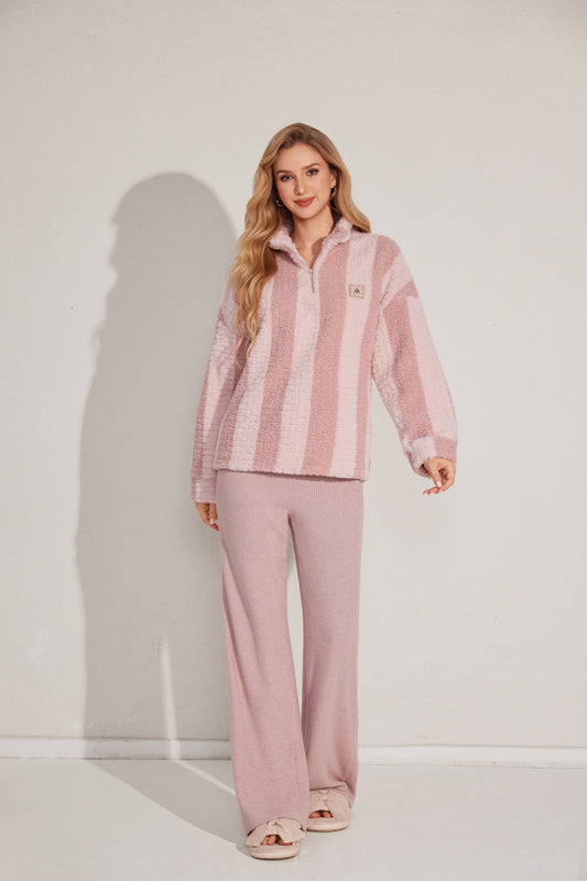 Two-piece long sleeve pajama set