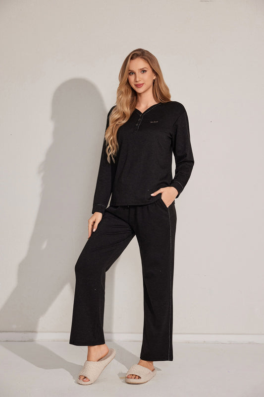 Two-piece structured lounge pyjamas