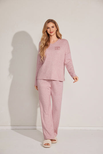 Relaxed fit duo pajama set