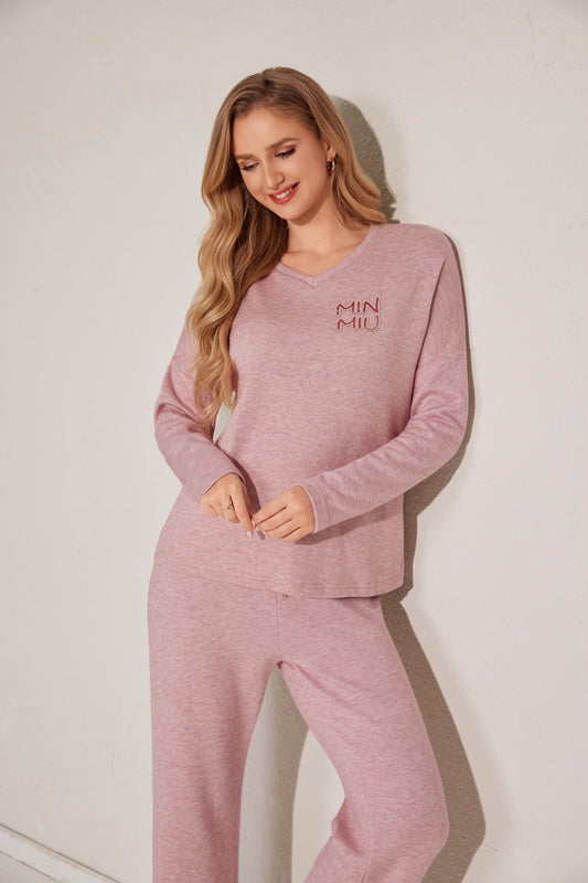Relaxed fit duo pajama set