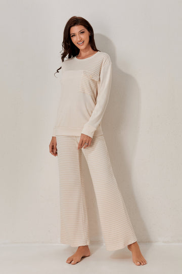 Relaxed-cut duo ladies pyjamas