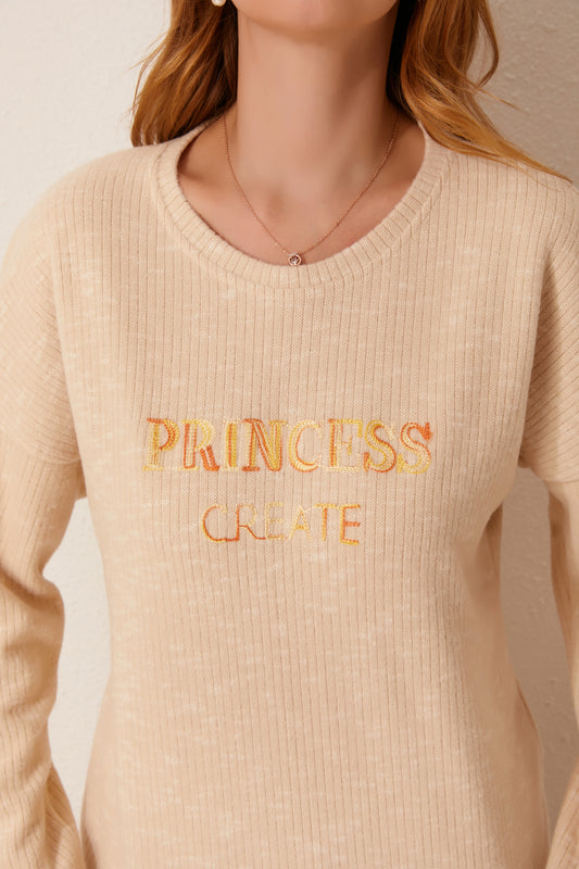 طقم بيجاما مريح من قطعتين 