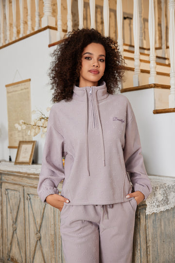 Long-sleeved two-piece pyjamas